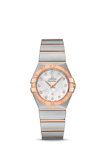 Omega Constellation Quartz 27 Stainless Steel / Red Gold / White MOP